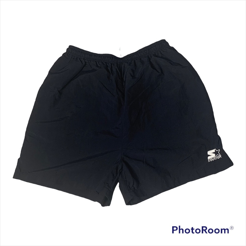 Vintage vtg 90s black starter shorts